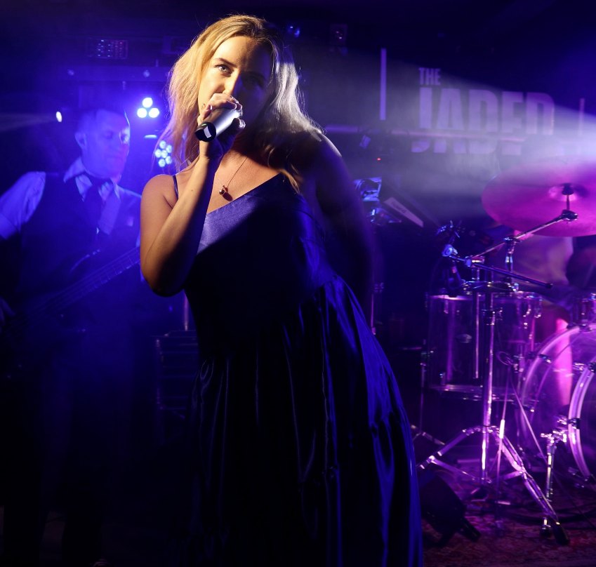 The Jaded live on stage